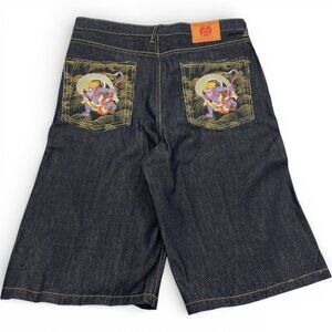 Red Monkey Martin Ksohoh Vintage Deadstock Denim Jean Skater Shorts Japanese 40